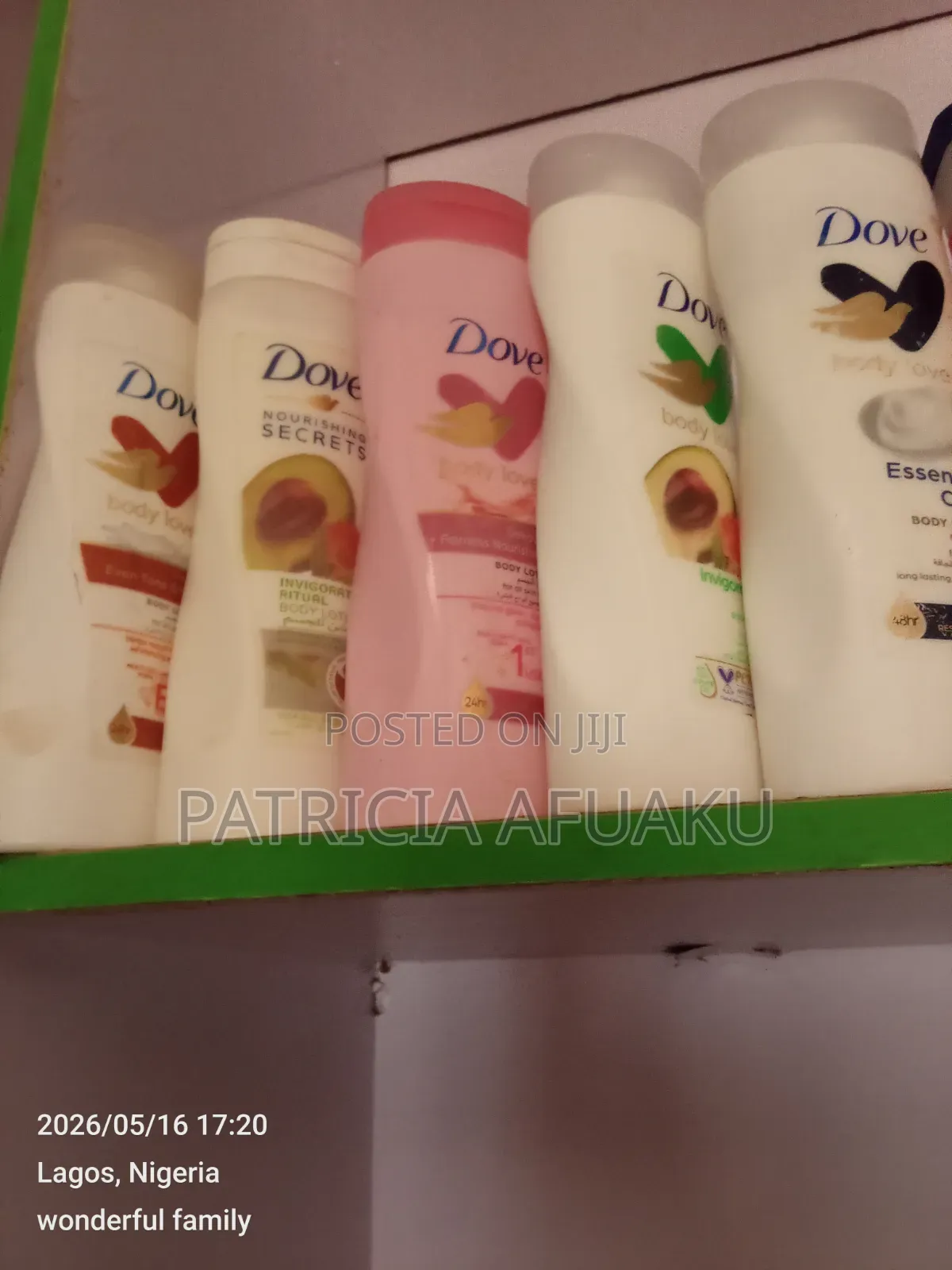 Dove Body Lotion