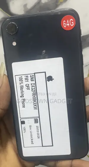 Apple iPhone XR 64 GB Black