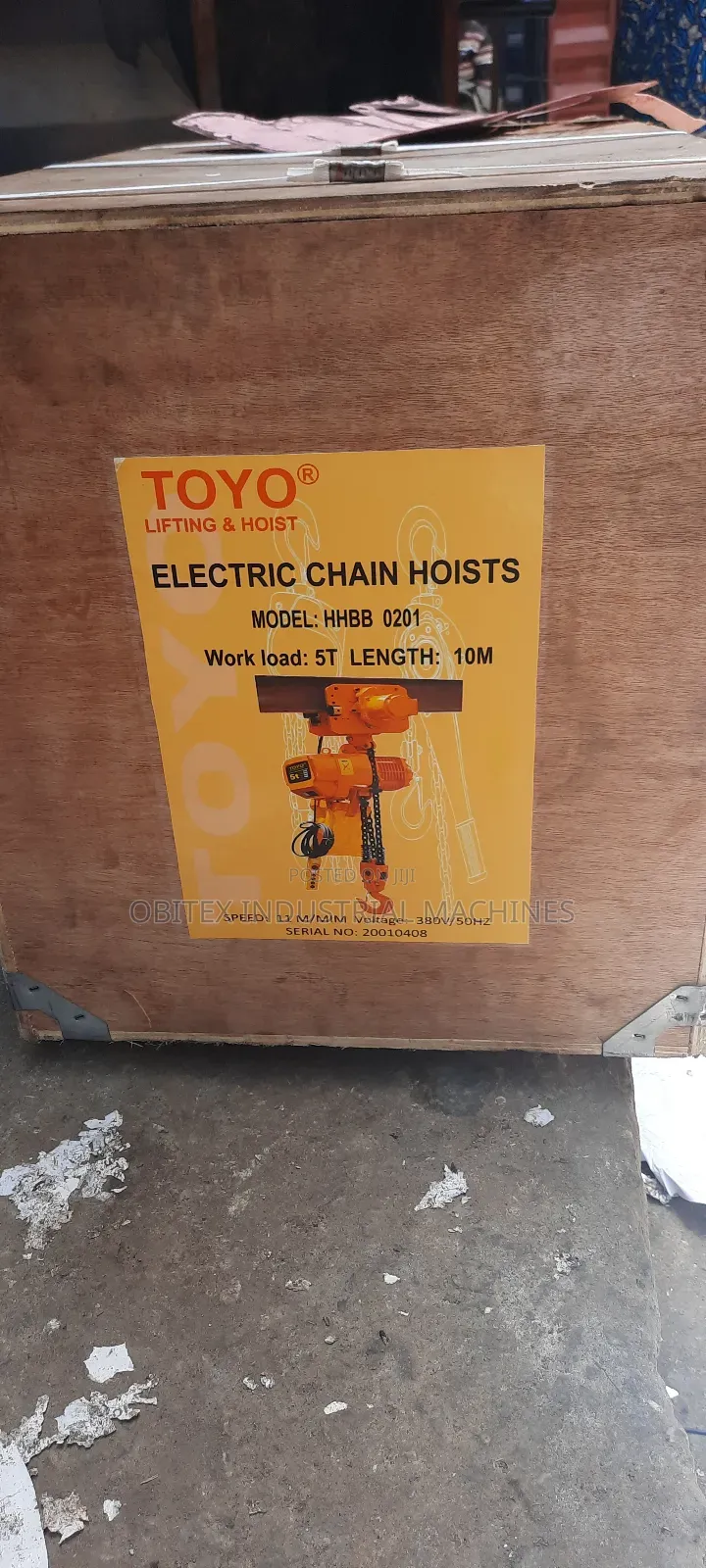 5t Electric Chain Hoists
