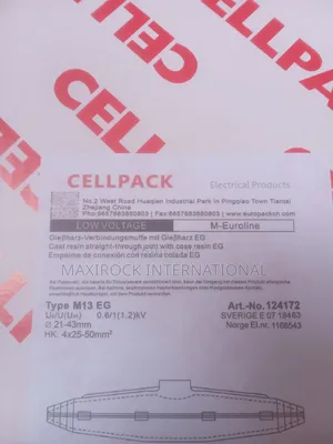 M13 Cellpack Scotchcast 50mm Cable Joint Splicing Kit