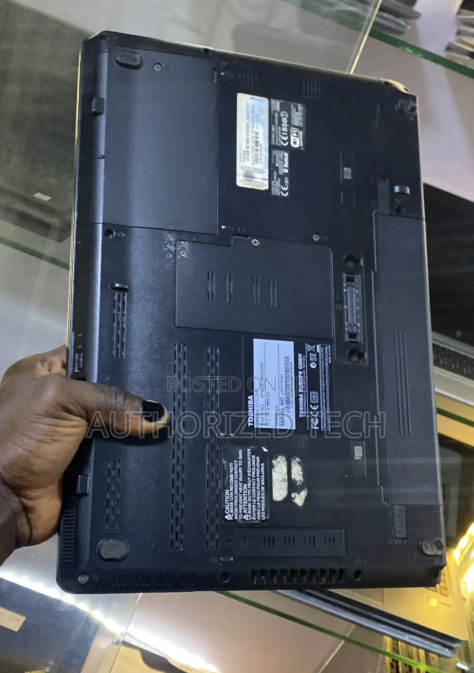 Laptop Toshiba Tecra A11 4GB Intel Core i3 HDD 320GB