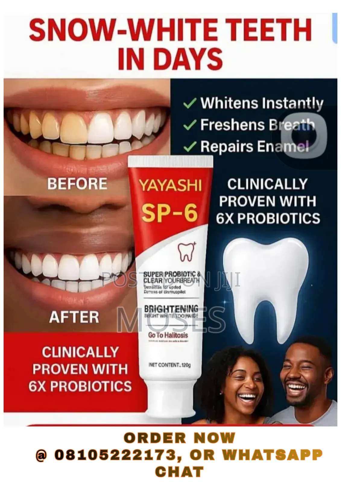 Yayashi Sp-6 Toothpaste