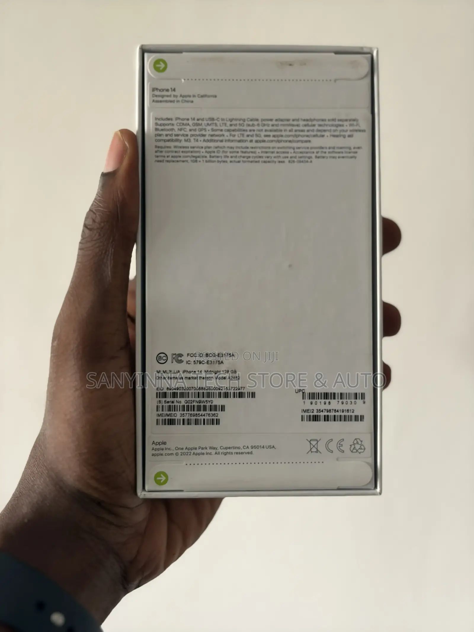 Apple iPhone 14 128 GB Black