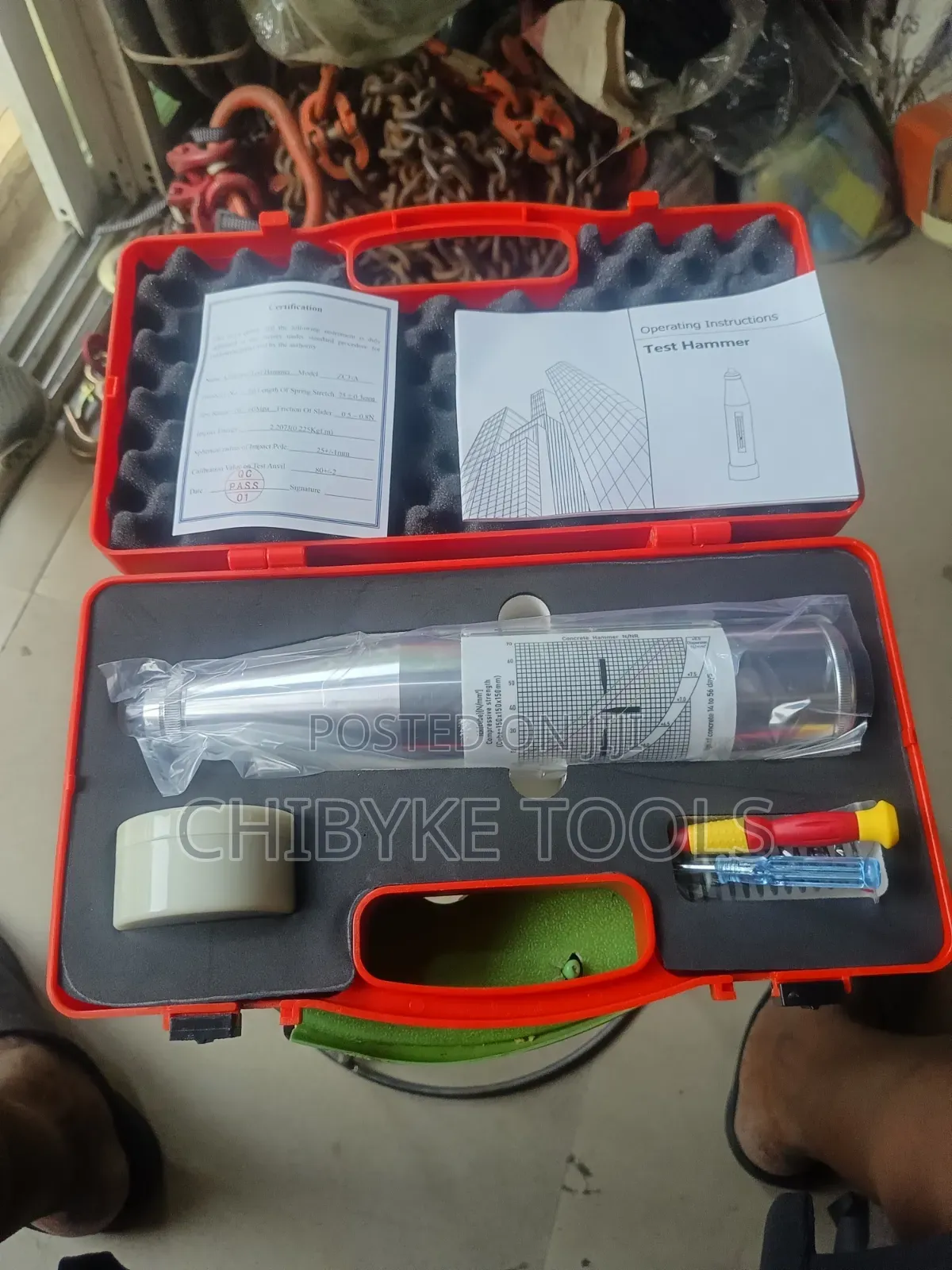 Concrete Test Hammer