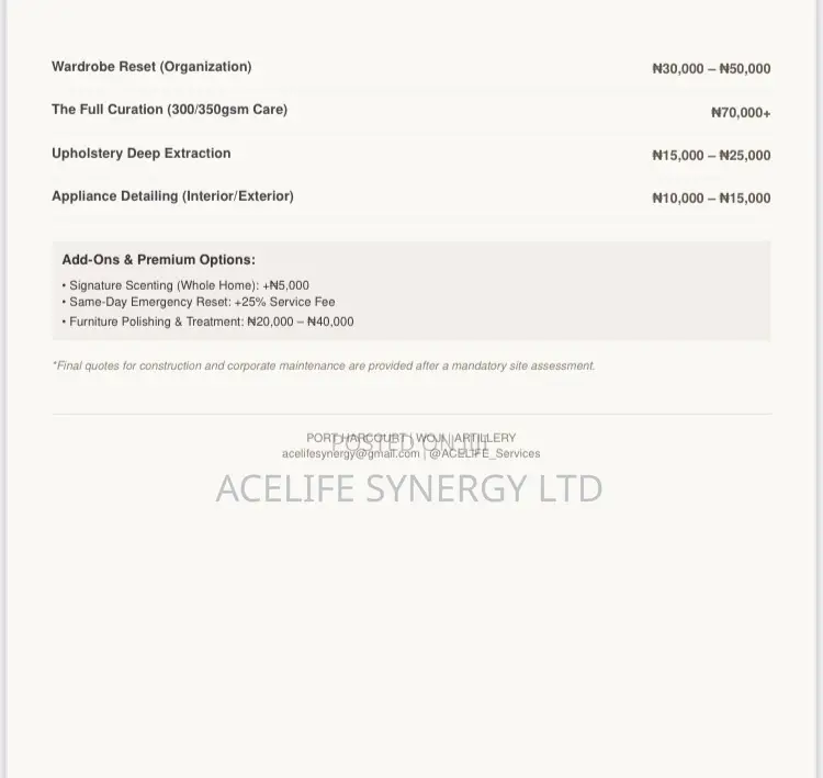 Cleaning Services
