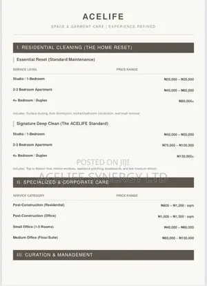 Cleaning Services