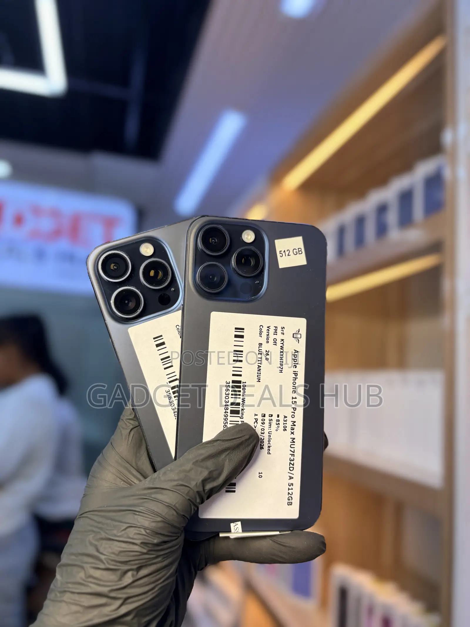 Apple iPhone 15 Pro Max 512 GB Blue