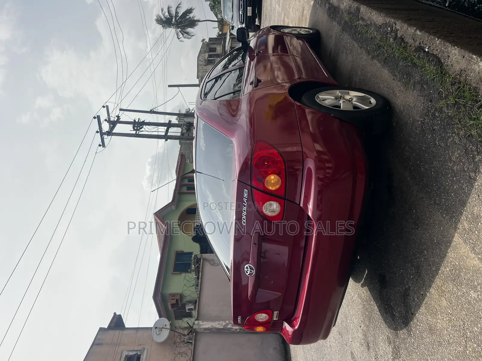 Toyota Corolla 1.8 LE 2008 Red