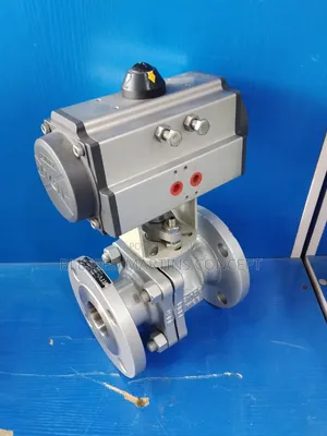 1-1⁄2 Stainless Steel Flange Type Pneumatic Actuator Ball Valve.