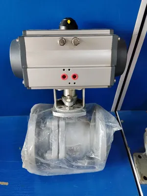 3" Two-Ways Flange Type Pneumatic Stainless Actuator Valve