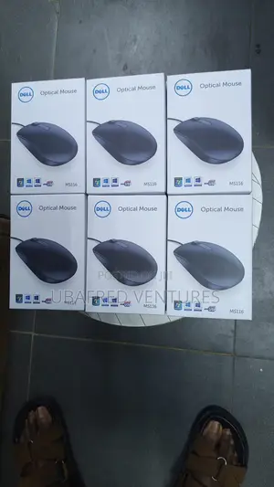 Dell Ms116 Wired Optical Mouse – High Precision, Comfortable Durable