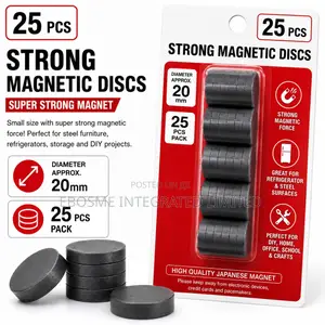 Strong Magnetic Discs – 25 Pieces Super Strong Magnet