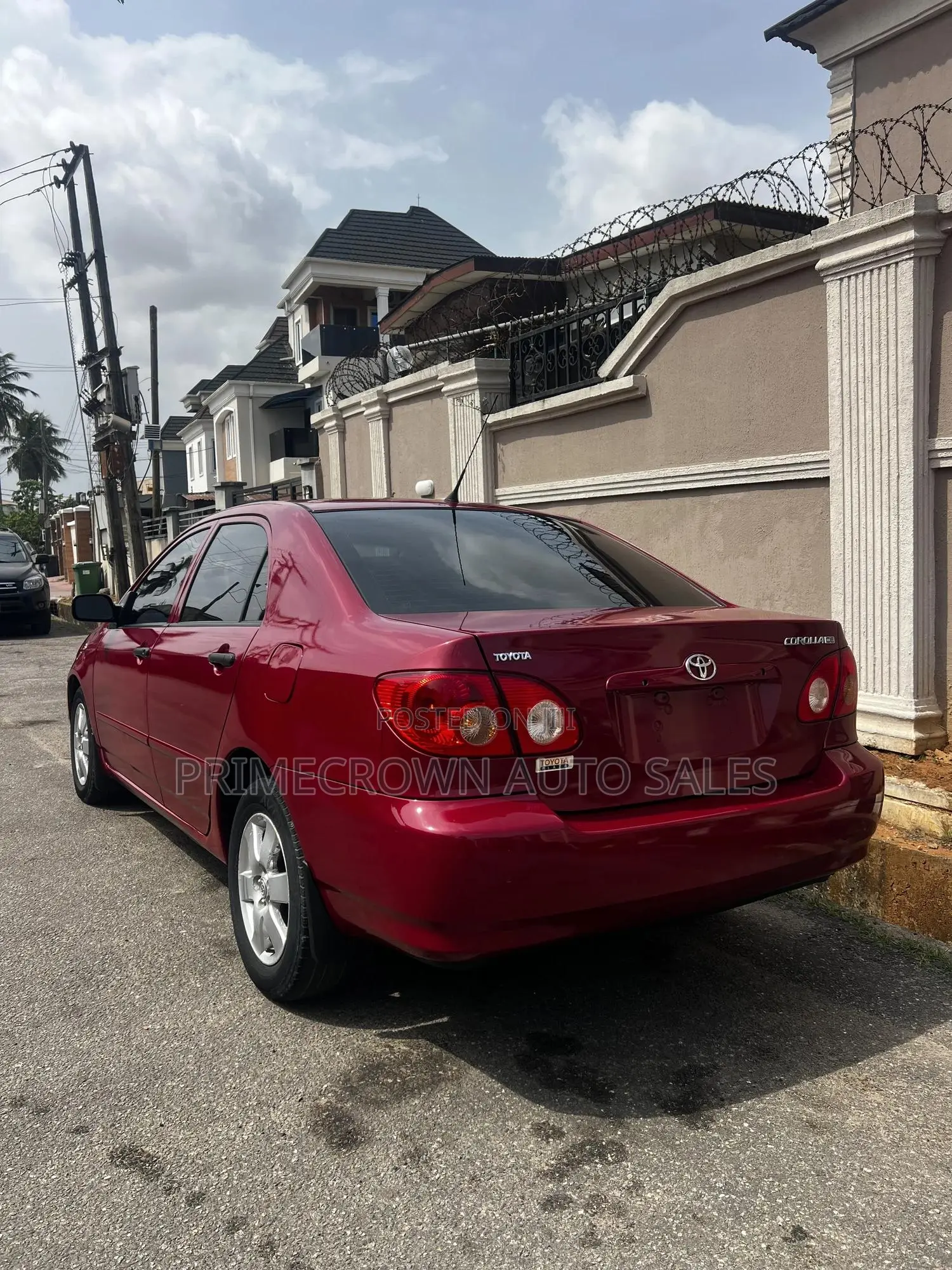 Toyota Corolla 1.8 LE 2008 Red