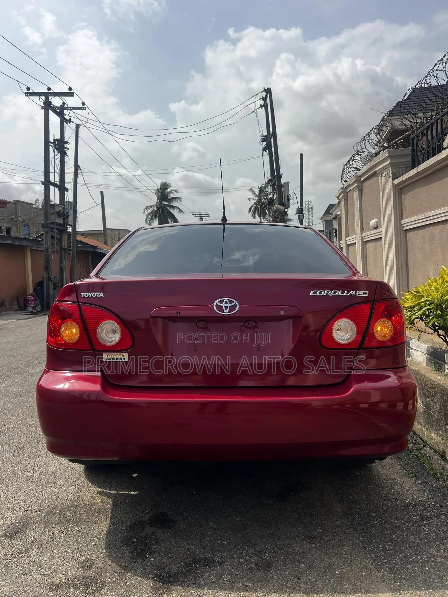 Toyota Corolla 1.8 LE 2008 Red
