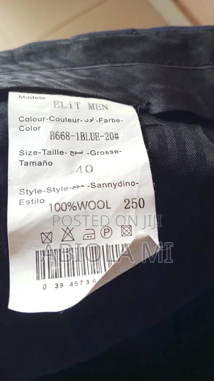 Jacket and Trouser