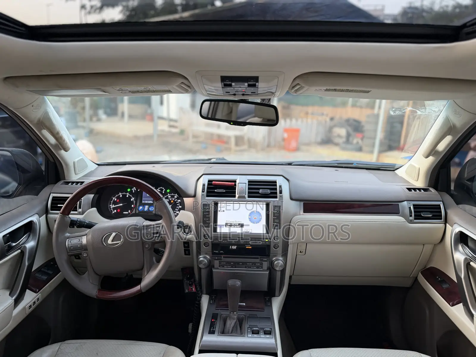 Lexus GX 2011 Gold