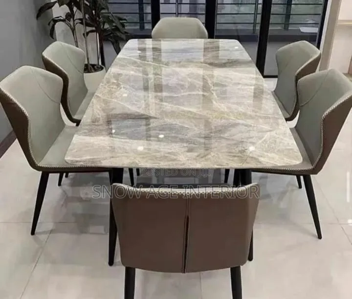 Marble Dining Set (6seater)