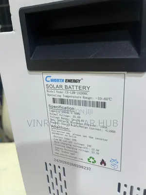 7.5kwh Cworth Lithium Battery