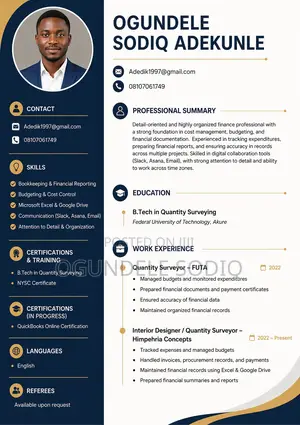 Computing IT CV