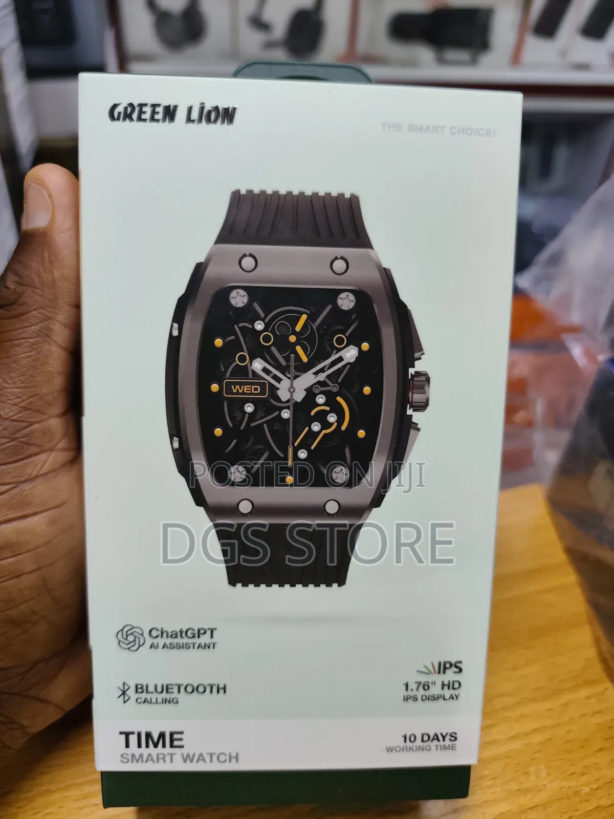 Green Lion Time Smart Watch