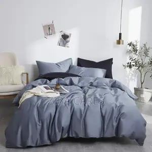 Polish Grey Bedsheets With Pillowcase