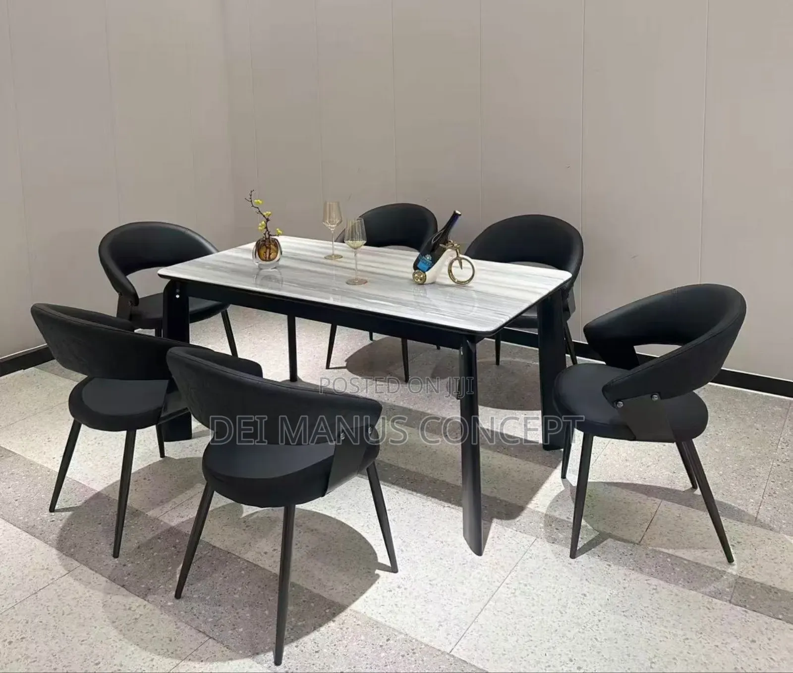 Modern Marble Dinning Set