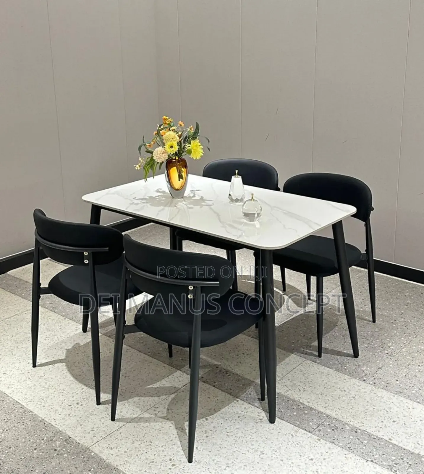 Classic Marble Dinning Set