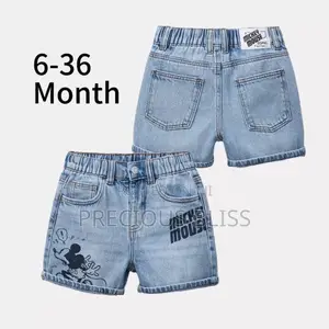 Mickey Mouse Short Jeans