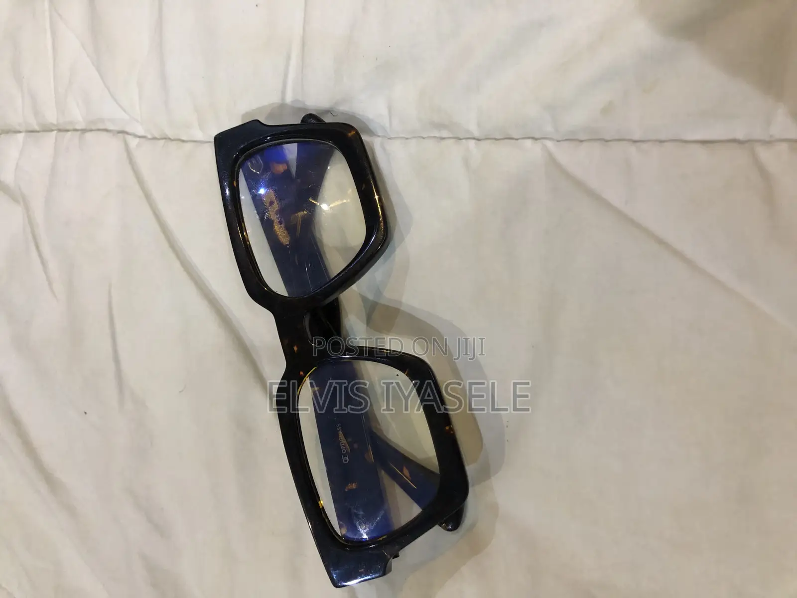 Optica Thick Square Tortoiseshell Frames / Eyeglasses