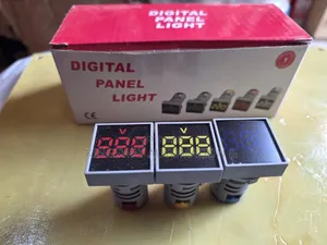 Pillot Lamps Digital Volt Meter