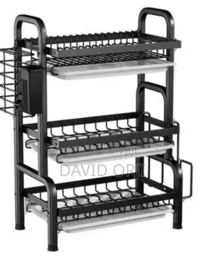 3-tier Kitchen Dish Rack/Drainer