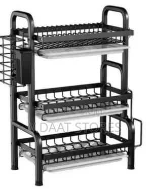 3-tier Kitchen Dish Rack/Drainer