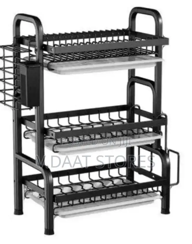 3-tier Kitchen Dish Rack/Drainer
