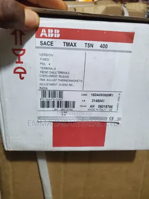 Timax Abb Breaker 400amp 4pole