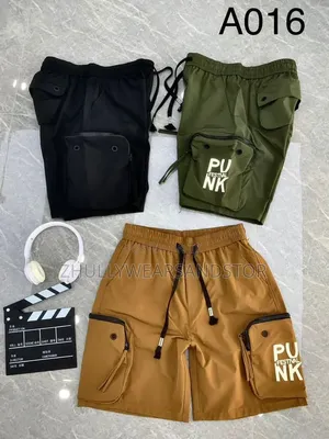 High Quality Luxury Cargo Pockets Shorts