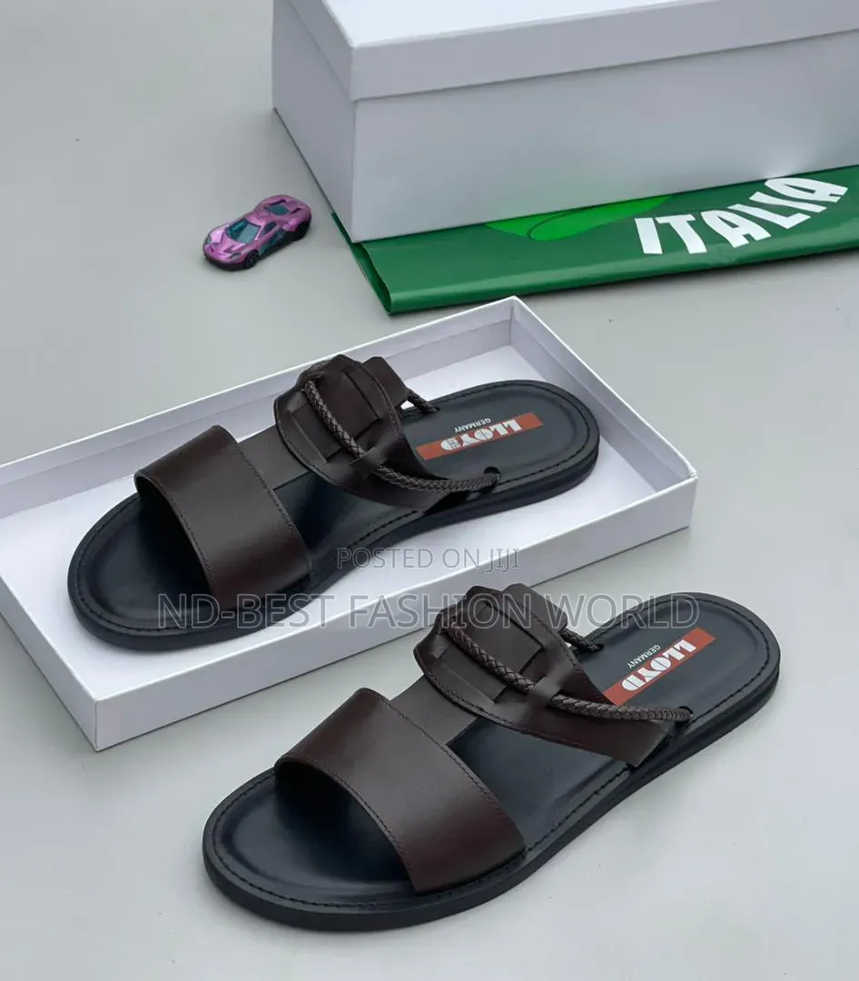 Lloyd Leather Slippers