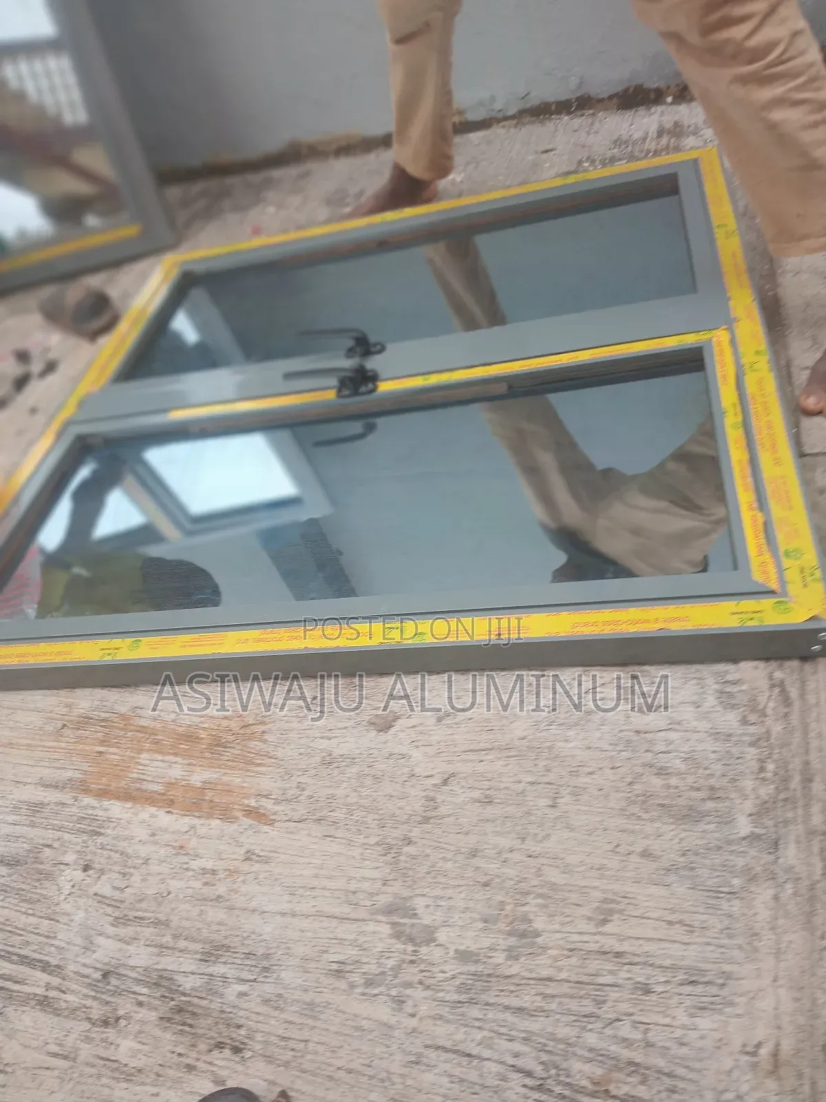 Aluminum Casement Window Without Burglary