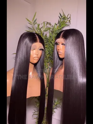 SDD Raw Donor Vietnam Bone Straight 22" 5x5 Bob Wig