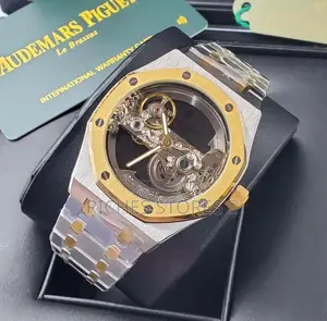 Automatic Audermas Piguet Watch Transparent Back