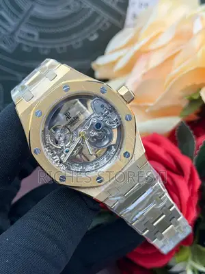 Automatic Audermas Piguet Watch Transparent Back