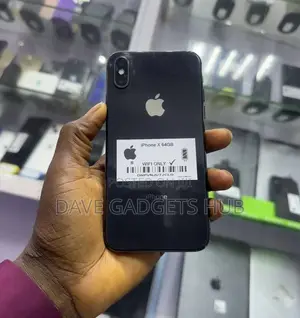 Apple iPhone X 64 GB Black