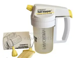 Microwave Hot Beverage Maker/Frother Called the Presto Hot Topper.