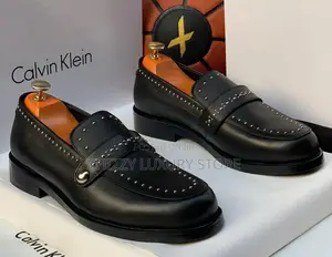 Calvin Klein Quality Luxury Men Genuine Leather Shoe