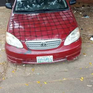 Toyota Corolla 2005 Red