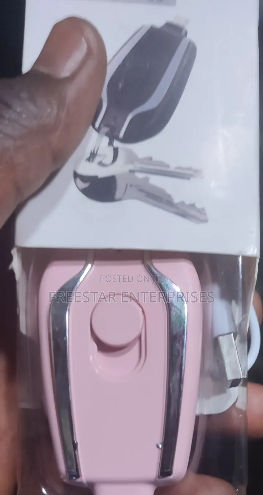 Car Keys Power Bank. Portable Car Key Charger.