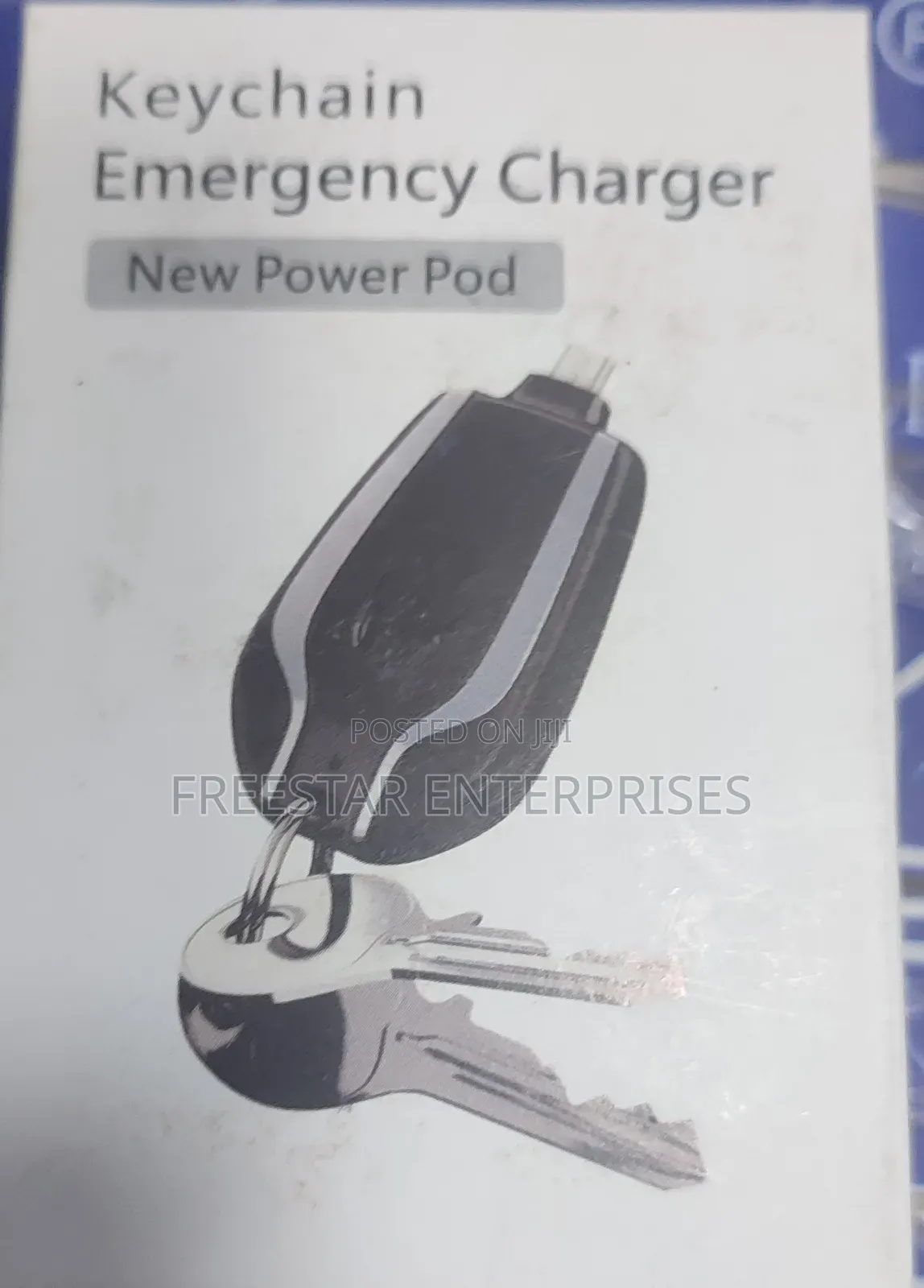 Car Keys Power Bank. Portable Car Key Charger.