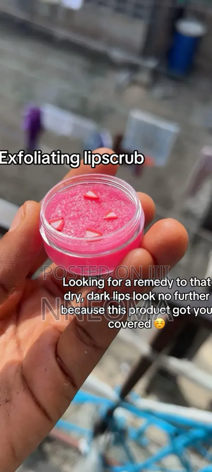Exfoliating Lip Scrub