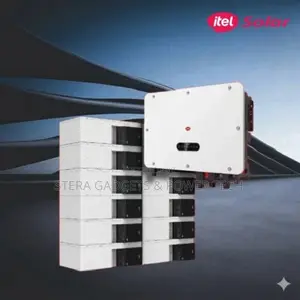 Itel 50kw (60kva) Commercial Hybrid Solar System Setup