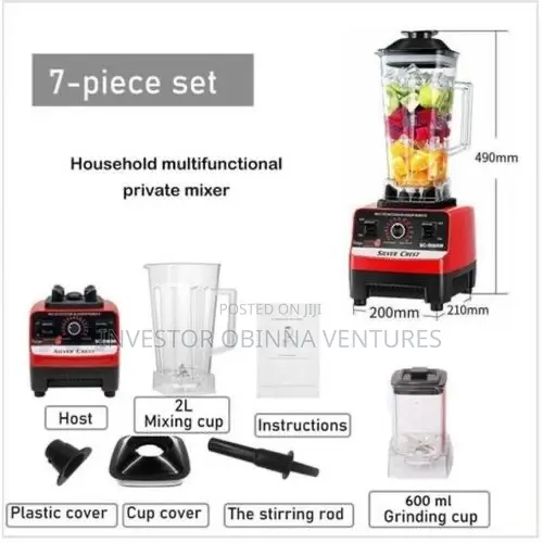 Silver Crest Blender- 2liters