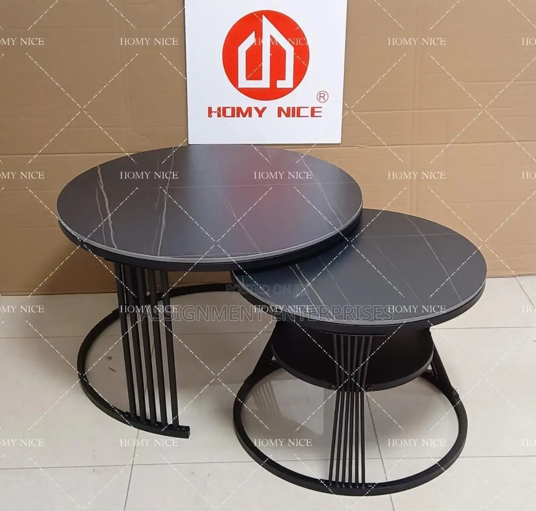 2 in 1 Center Table Real Marble